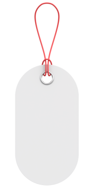 Fiyat etiketi Fiyat etiketi 3B illüstrasyon.