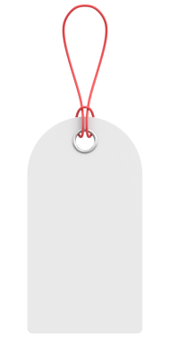 Fiyat etiketi Fiyat etiketi 3B illüstrasyon.