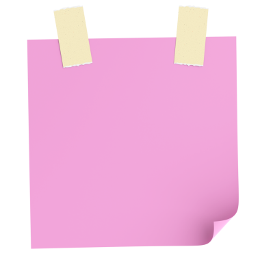 Üç boyutlu not defteri. Yapışkan bir not. 3B illüstrasyon.