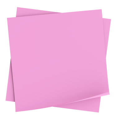 Üç boyutlu not defteri. Yapışkan bir not. 3B illüstrasyon.