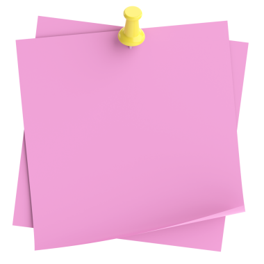 Üç boyutlu not defteri. Yapışkan bir not. 3B illüstrasyon.