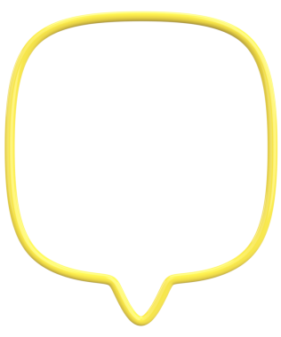 Konuşma balonu. Mesaj kutusu. 3B illüstrasyon.