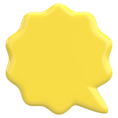 Konuşma balonu. Mesaj kutusu. 3B illüstrasyon.