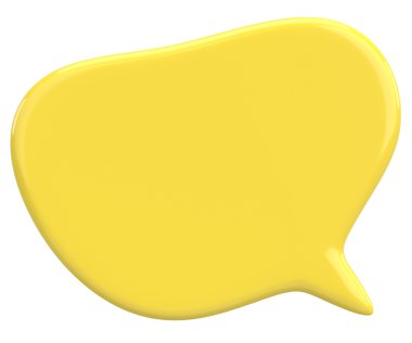 Konuşma balonu. Mesaj kutusu. 3B illüstrasyon.