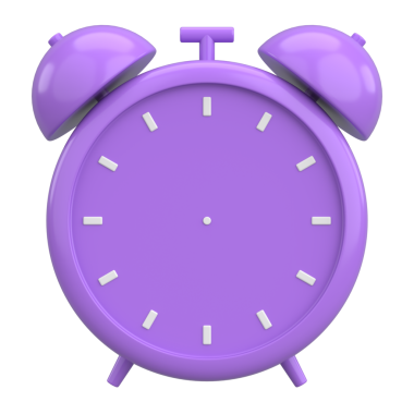 Boş Alarm Saatinin 3B ResmiComment.