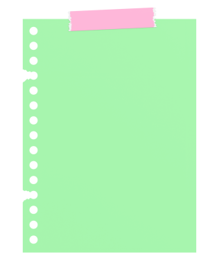 Üç boyutlu not kağıdı. 3B illüstrasyon.