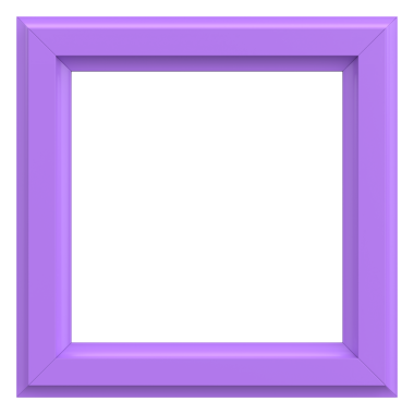 Resim çerçevesi. 3 boyutlu çerçeve. 3B illüstrasyon.