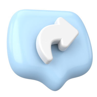 Simgeyi paylaş. Paylaş düğmesi. 3B illüstrasyon.