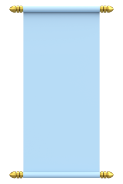 Kaydırma kağıdı. Mesaj kutusu. 3B illüstrasyon.