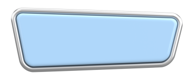 Üç boyutlu düğme. Boş tuş. 3B illüstrasyon.