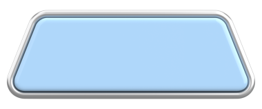 Üç boyutlu düğme. Boş tuş. 3B illüstrasyon.