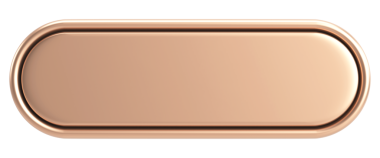 Üç boyutlu düğme. Boş tuş. 3B illüstrasyon.