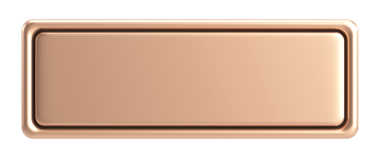 Üç boyutlu düğme. Boş tuş. 3B illüstrasyon.