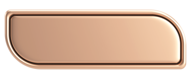 Üç boyutlu düğme. Boş tuş. 3B illüstrasyon.