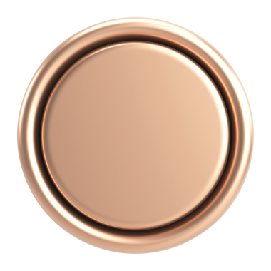 Üç boyutlu düğme. Boş tuş. 3B illüstrasyon.