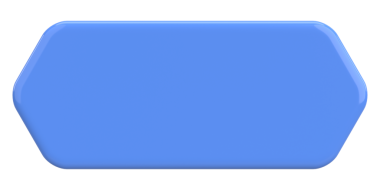 Üç boyutlu düğme. Boş tuş. 3B illüstrasyon.