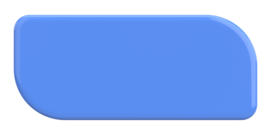 Üç boyutlu düğme. Boş tuş. 3B illüstrasyon.