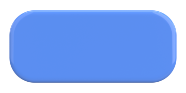 Üç boyutlu düğme. Boş tuş. 3B illüstrasyon.