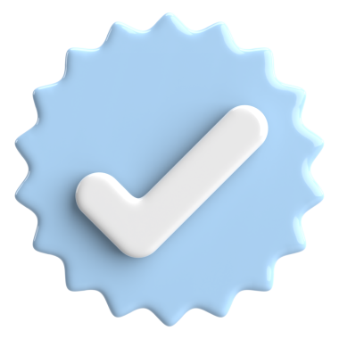 3 boyutlu onay kutusu. İşaretle. 3B illüstrasyon.