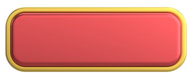 Üç boyutlu düğme. Boş tuş. 3B illüstrasyon.