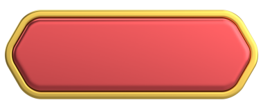 Üç boyutlu düğme. Boş tuş. 3B illüstrasyon.