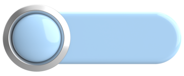 Üç boyutlu düğme. Boş tuş. 3B illüstrasyon.