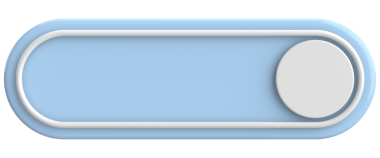 Üç boyutlu düğme. Boş tuş. 3B illüstrasyon.