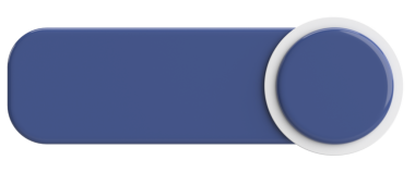 Üç boyutlu düğme. Boş tuş. 3B illüstrasyon.