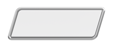 Üç boyutlu düğme. Boş tuş. 3B illüstrasyon.
