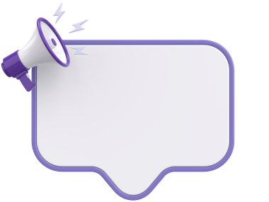 Magafonlu Bildiri Kutusu. 3B Görüntü.