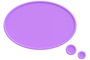 Konuşma balonu. Mesaj kutusu. 3B illüstrasyon.