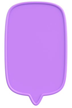 Konuşma balonu. Mesaj kutusu. 3B illüstrasyon.