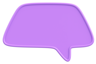 Konuşma balonu. Mesaj kutusu. 3B illüstrasyon.