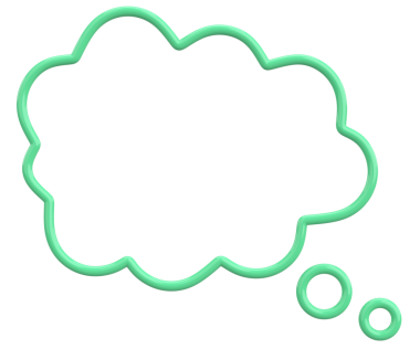 Konuşma balonu. Mesaj kutusu. 3B illüstrasyon.