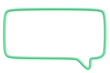 Konuşma balonu. Mesaj kutusu. 3B illüstrasyon.
