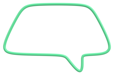 Konuşma balonu. Mesaj kutusu. 3B illüstrasyon.