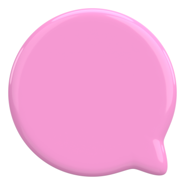 Konuşma balonu. Mesaj kutusu. 3B illüstrasyon.