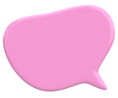 Konuşma balonu. Mesaj kutusu. 3B illüstrasyon.