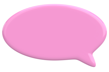 Konuşma balonu. Mesaj kutusu. 3B illüstrasyon.