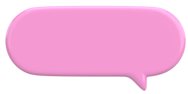 Konuşma balonu. Mesaj kutusu. 3B illüstrasyon.