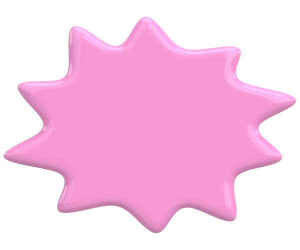 Konuşma balonu. Mesaj kutusu. 3B illüstrasyon.