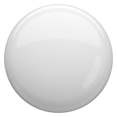 Üç boyutlu daire düğmesi. Boş tuş. 3B illüstrasyon.