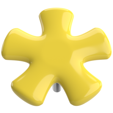 Pimi çek. Çizim iğnesi. Üç boyutlu pim. 3B illüstrasyon.