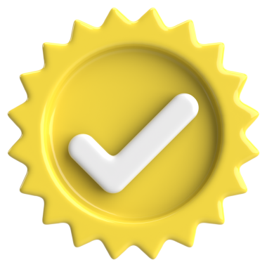 3 boyutlu onay kutusu. İşaretle. 3B illüstrasyon.