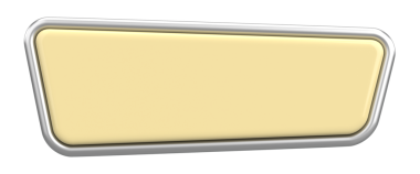 Üç boyutlu düğme. Boş tuş. 3B illüstrasyon.