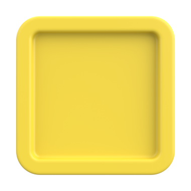 Üç boyutlu düğme. Boş tuş. 3B illüstrasyon.