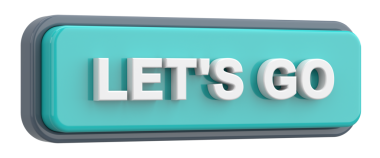 Hadi düğme. Düğmelerimizi ilikleyelim. 3B illüstrasyon.