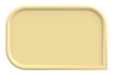 Fiyat etiketi Mesaj kutusu. 3B illüstrasyon.