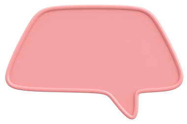 Konuşma balonu. Mesaj kutusu. 3B illüstrasyon.