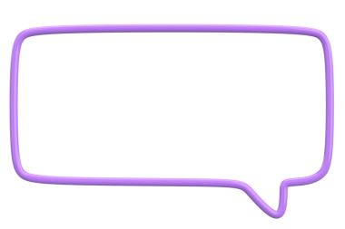 Konuşma balonu. Mesaj kutusu. 3B illüstrasyon.
